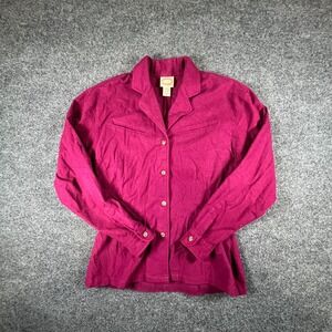 Vintage Banana Republic Safari Shirt Mill Valley Hong Kong Women's M 100% Cotton